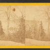 View of Fairmount Park in winter.