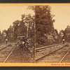Reading R.R. [railroad], rear of Sweet Brier [Sweetbriar] Mansion.