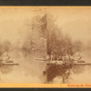 View of Log Cabin, Wissahickon Creek.