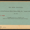 The River Schuylkill. Coroner of the Fairmount Waterworks, Phila., Pa., inquest of dead cattle.