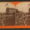 The Centennial. Instantaneous view of Elm Avenue, Philadelphia, July 4th, 1876.