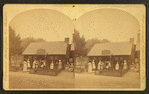 Log cabin in "ye olden times."