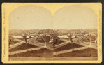 Bird's-eye view from M.B. [Main building].