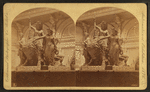 Sculptural group "United States directing the onward course of America."