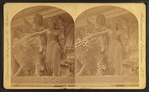 Sculptural group "United States directing the onward course of America."