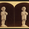 Sculpture "The forced prayer."