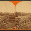 Abandoned or ruined railroad tracks at Hollywood Colliery.
