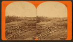 Abandoned or ruined railroad tracks at Hollywood Colliery.