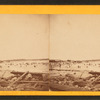 View of the rocky beach, with some bathers, Narragansett.