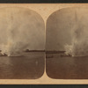 Torpedo explosion.
