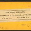 Redwood Library.