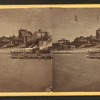 View of a houses and boat landing.