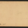 View of African American groom holding reins of horse with rider.
