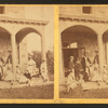 Family gathering in the front porch.