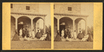 Family gathering in the front porch.