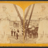Statue for the Antietam Monument, at R.I. Granite Works, (front view), Westerly.