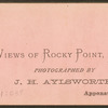 Boat & Bath Houses, Rocky Point, R.I.