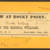 Rock Cottage, Rocky Point , R.I.