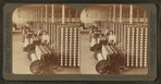 Warping room in the great Olympian Cotton Mills, Columbia, South Carolina.