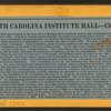 South Carolina Institute Hall, Charleston, S.C.