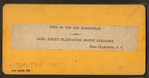 View of the old homestead, on Alex. Knox's plantation, Mount Pleasant, near Charleston, S.C.