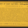 A view of East Battery, Charleston, S.C.