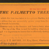 The palmetto tree.