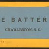 The Battery, Charleston, S.C.