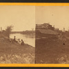 Gas works and Brazos River at Waco River.