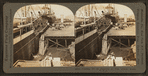 Loading oil on steamers at Port Arthur, Texas, U.S.A..
