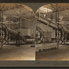 Conveyor of boxes, filling room, oil industry, Port  Arthur, Texas, U.S.A..