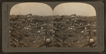 Searching for the Dead among the Ruins, Galveston, Texas, U.S.A..
