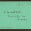 First bullion from Little Cottonwood Canyon. August 1870.