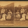 A Mormon "Saint" and wives.