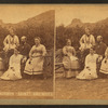 A Mormon "Saint" and wives.