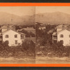 Bro. Kimball's residence. Wahsatch [Wasatch] Mts. in distance.