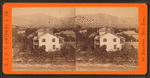 Bro. Kimball's residence. Wahsatch [Wasatch] Mts. in distance.