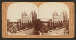 Mormon Temple and Tabernacle, Salt Lake City, Utah.