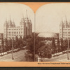 Mormon Temple and Tabernacle, Salt Lake City, Utah.