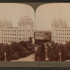 The pride of the Mormons - the Temple, Salt Lake City, Utah.