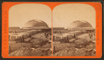Mormon tabernacle [under construction], Salt Lake City.