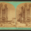 Mammoth organ, Tabernacle. 48 feet high, 33 ft. wide. Contains 3,200 pipes.