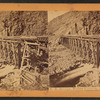 R.R. Bridge, Weber Canyon, Pacific Railroad.