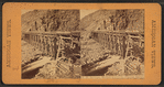 R.R. Bridge, Weber Canyon, Pacific Railroad.