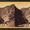 The notch in the Devil's Gate. Union Pacific Railroad.