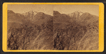 Mount Anthony - summit of the Wahsatch [Wasatch] Mts. near Devils' Gate. Union Pacific Railroad.