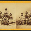 Group portrait of Indians, including children.]