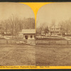 Franklin House and its surroundings, Highgate Springs. East view.