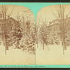 Winter. Residence of Hon. W.C. Smith, north-west view, St. Albans.