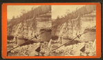 View of a marble quarry.